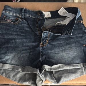 Hollister Vintage Denim Blue Women's Shorts